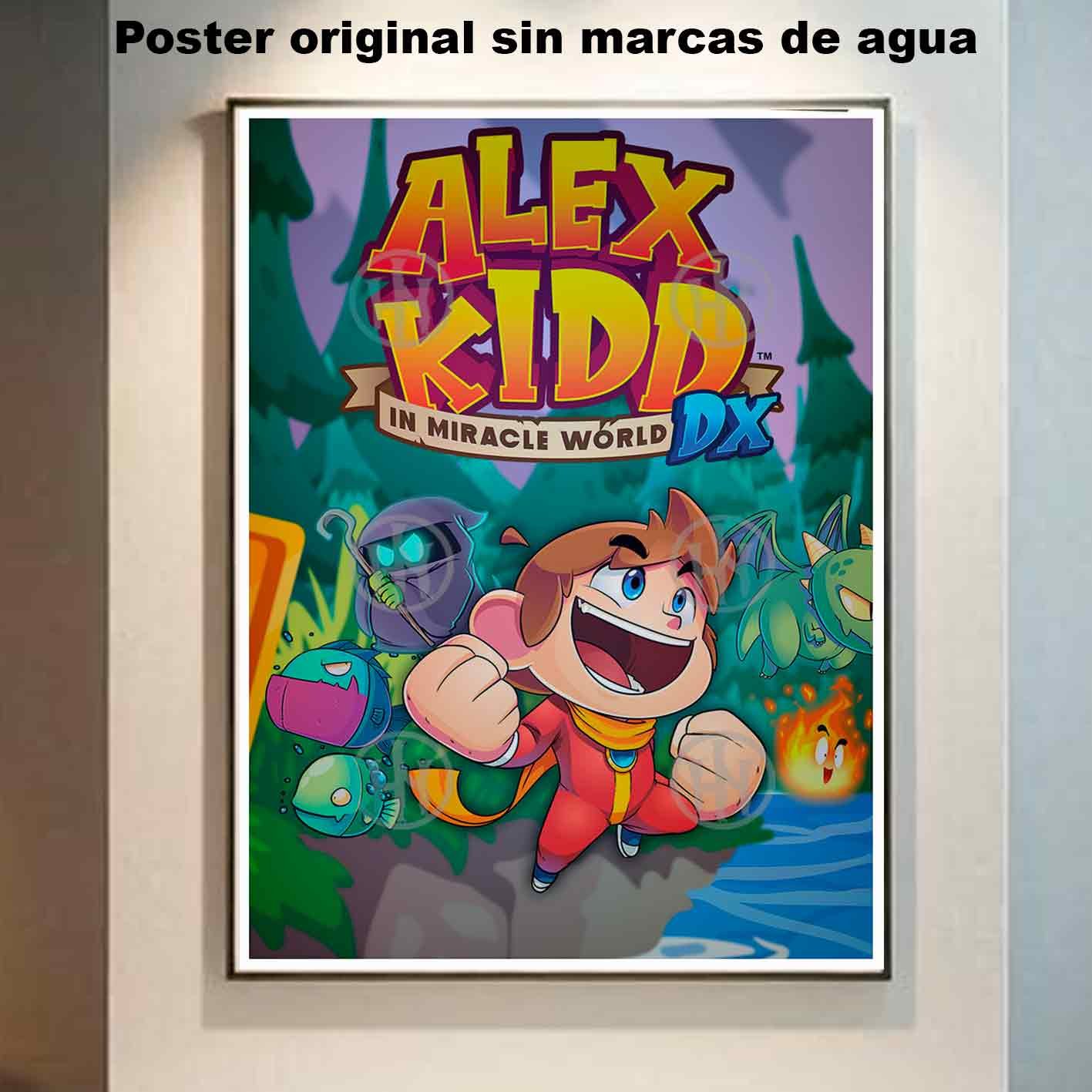 Hanna Poster Castle Rock de Historia Nuestra, Alex Kidd in Miracle World-El Póster Personalizado, Historia Nuestra