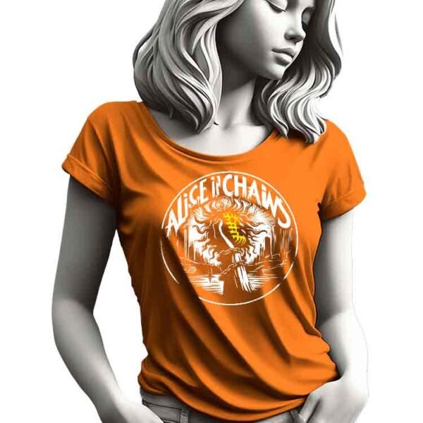 Alice in Chains Musica Naranja, Alice in Chains Camiseta mujer manga corta, Historia Nuestra
