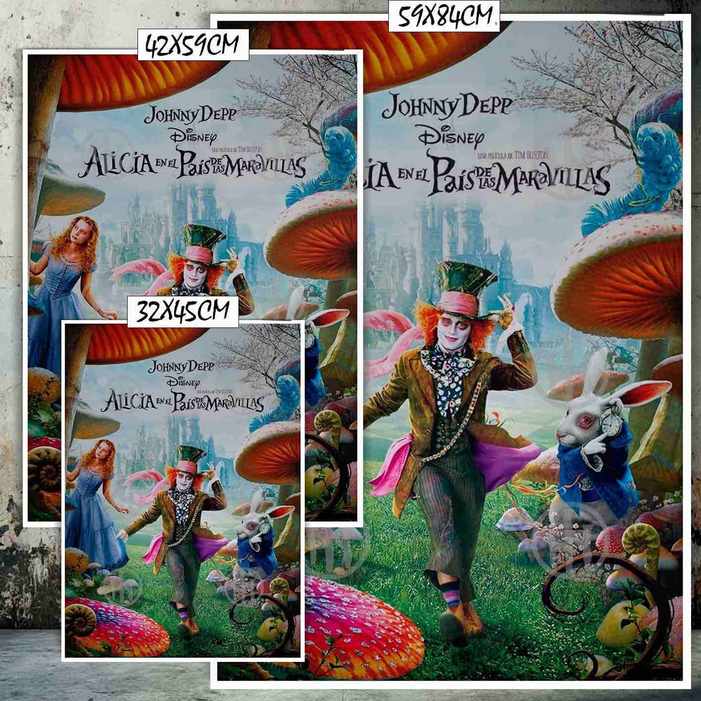 Hanna Poster Castle Rock de Historia Nuestra, Alicia en el Pais de las Maravillas-El Póster Personalizado, Historia Nuestra