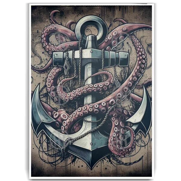 Póster, Póster Anchor, Póster Estilos, Póster Historia Nuestra, Póster Tatuajes | Historia Nuestra
