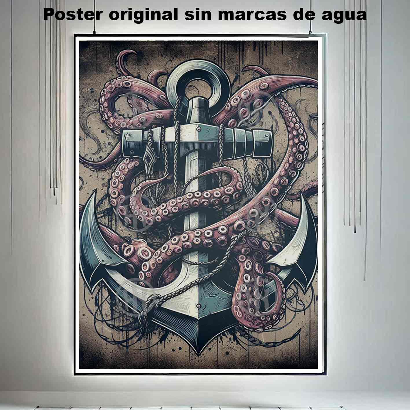 Anchor Tatuajes Estilos Poster de Historia Nuestra, Anchor-El Póster Personalizado, Historia Nuestra