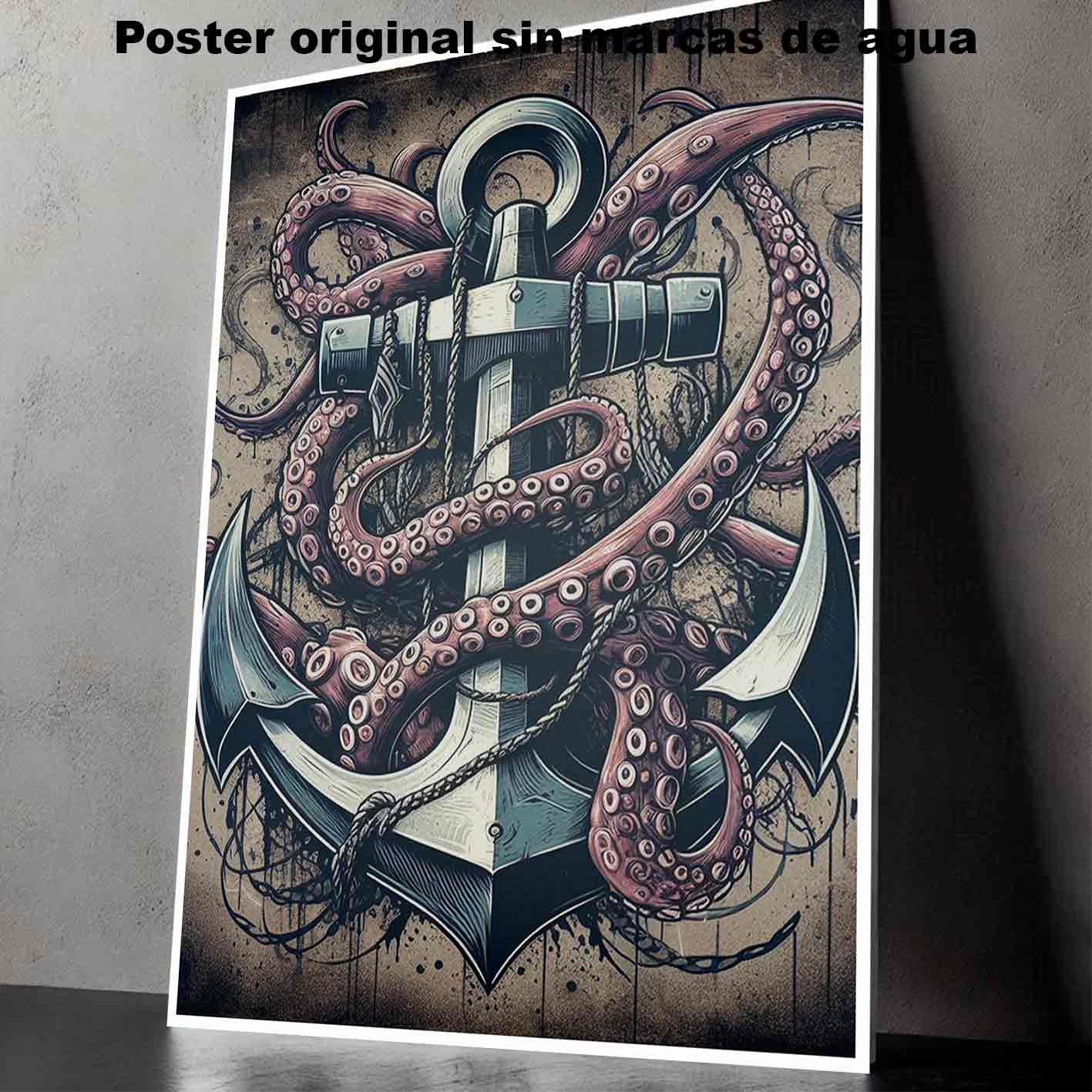 Anchor Tatuajes Estilos Poster de Historia Nuestra, Anchor-El Póster Personalizado, Historia Nuestra