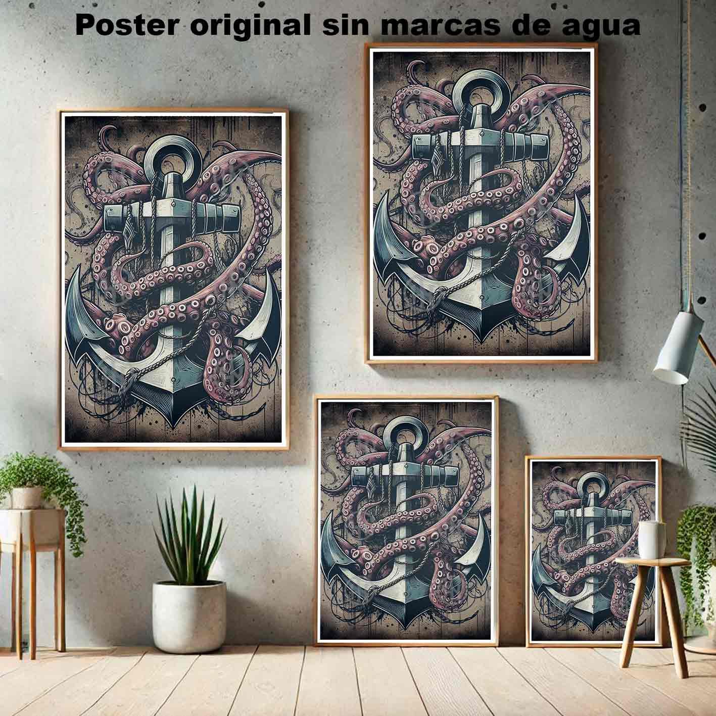 Anchor Tatuajes Estilos Poster de Historia Nuestra, Anchor-El Póster Personalizado, Historia Nuestra