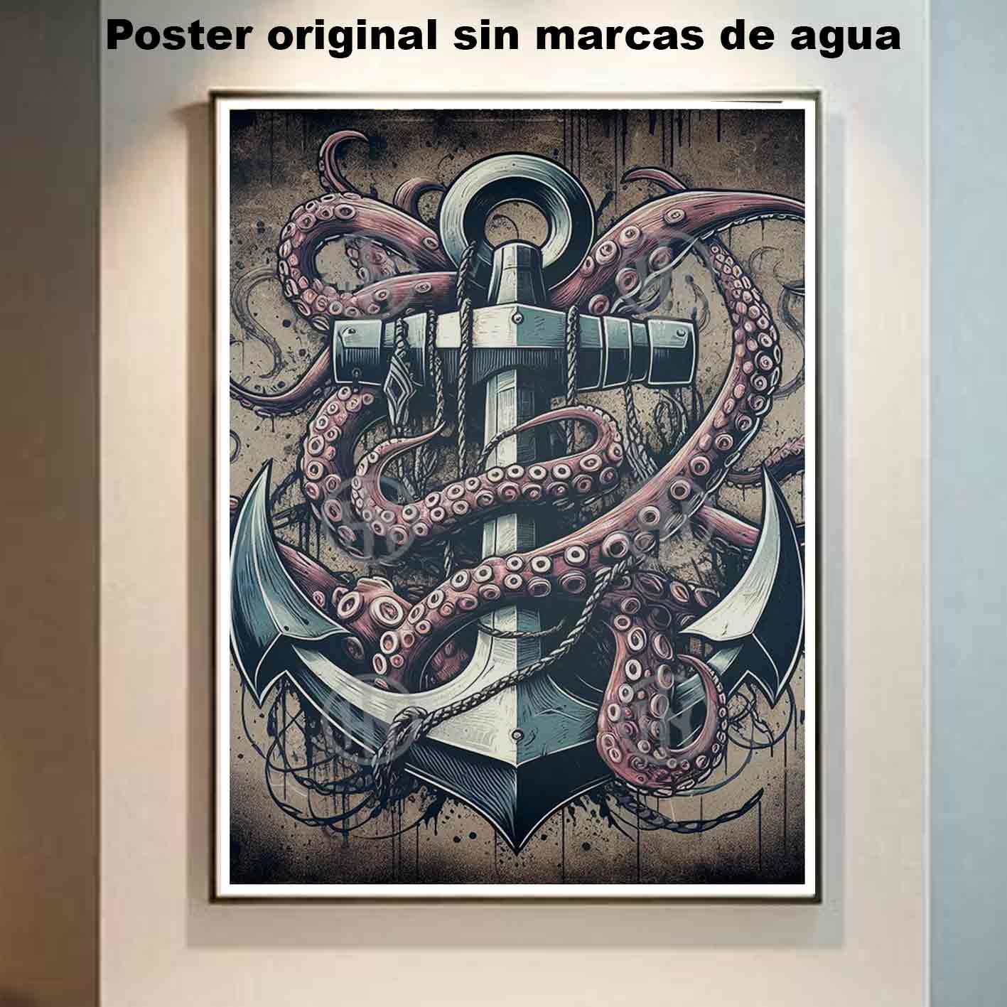 Anchor Tatuajes Estilos Poster de Historia Nuestra, Anchor-El Póster Personalizado, Historia Nuestra