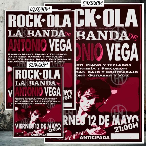 Hanna Poster Castle Rock de Historia Nuestra, Antonio Vega.-El Póster Personalizado, Historia Nuestra