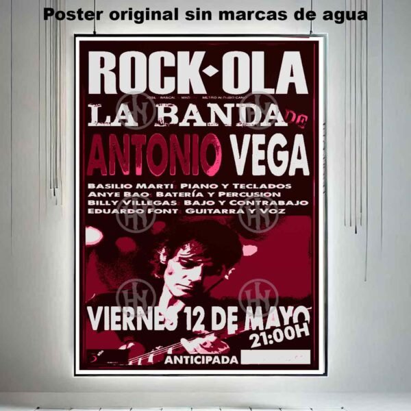 Hanna Poster Castle Rock de Historia Nuestra, Antonio Vega.-El Póster Personalizado, Historia Nuestra
