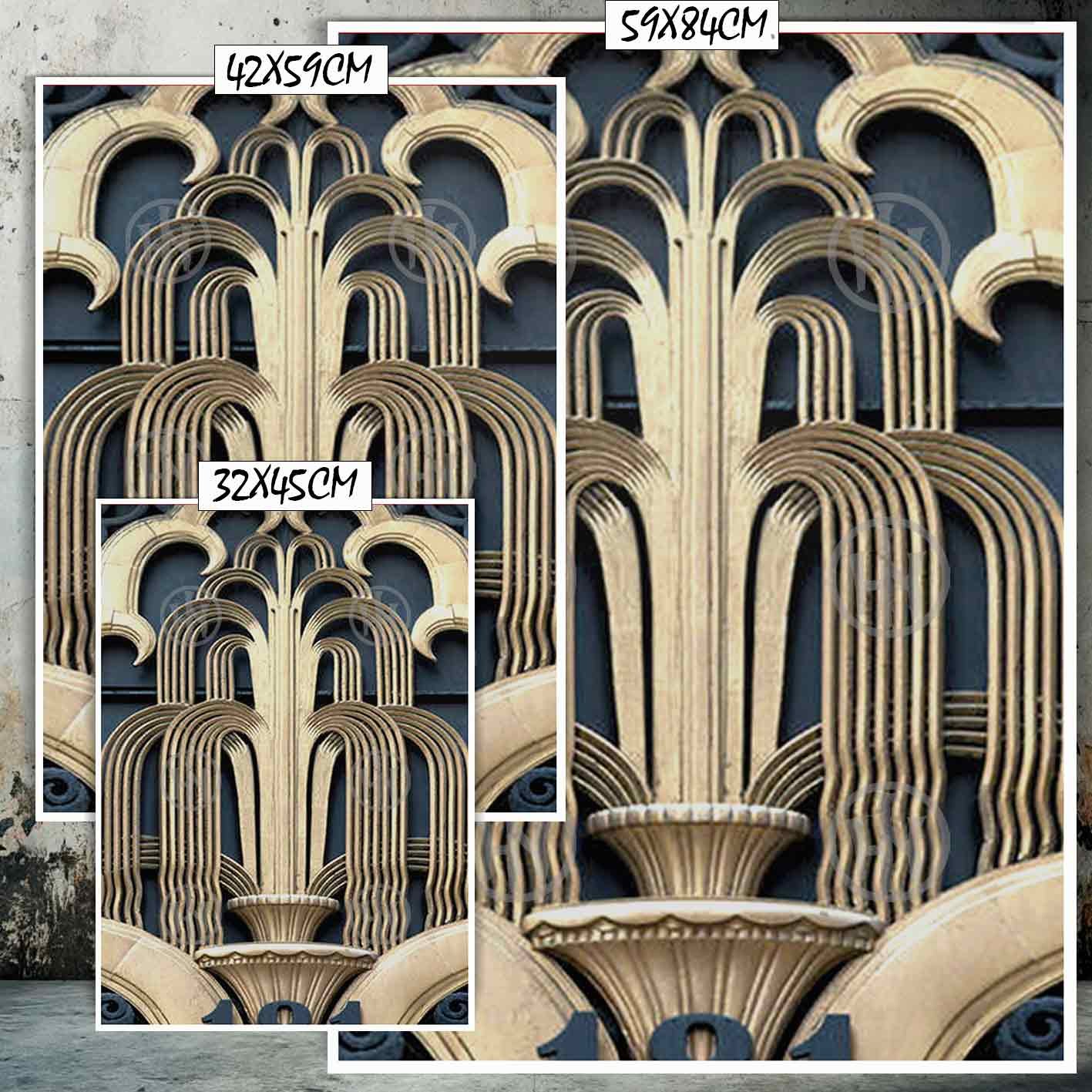 Hanna Poster Castle Rock de Historia Nuestra, Arquitectura Art Deco-El Póster Personalizado, Historia Nuestra