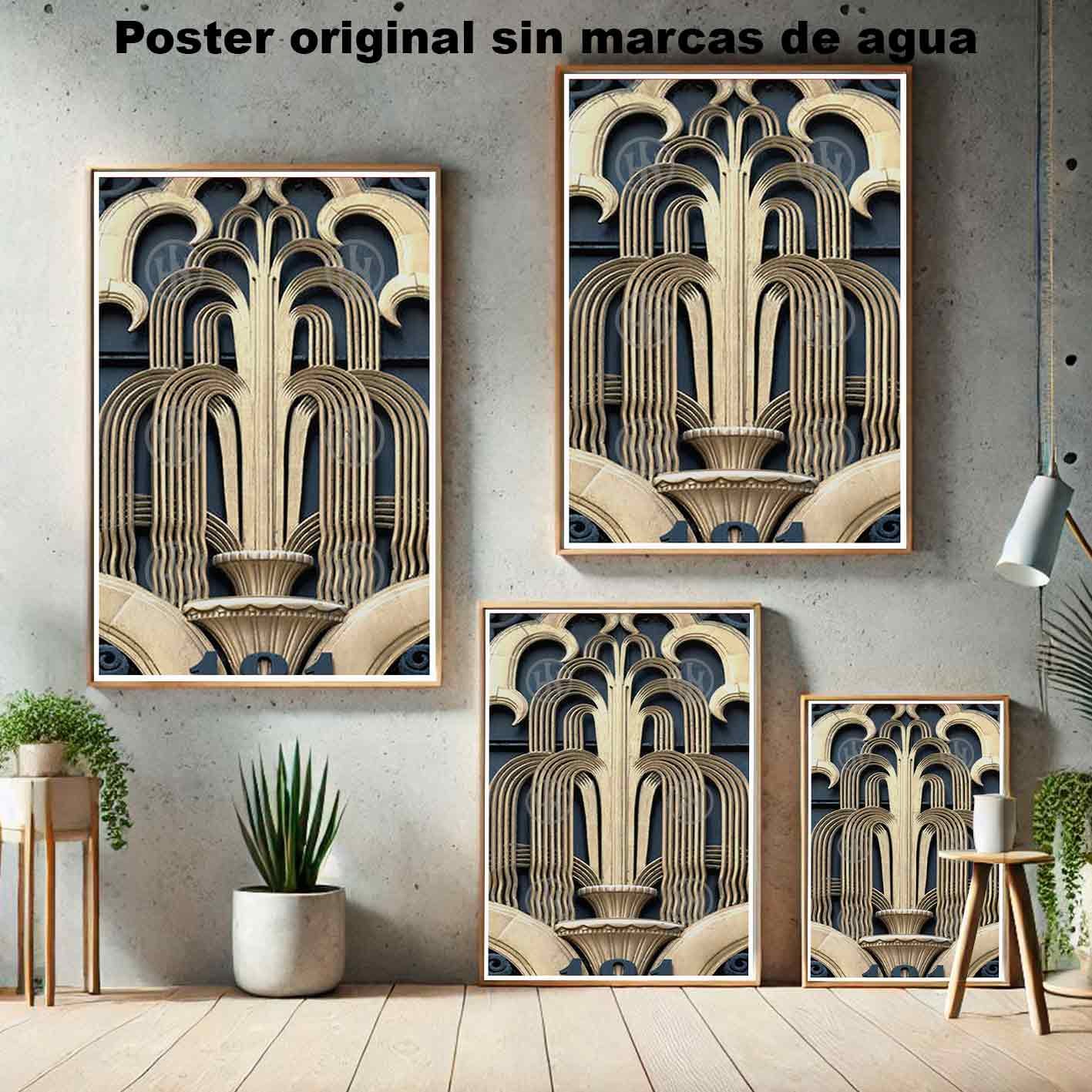 Hanna Poster Castle Rock de Historia Nuestra, Arquitectura Art Deco-El Póster Personalizado, Historia Nuestra