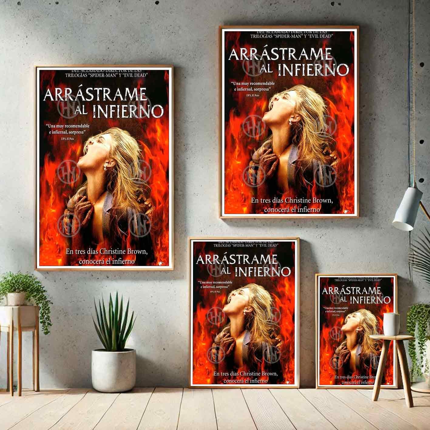 Hanna Poster Castle Rock de Historia Nuestra, Arrastrame al infierno-El Póster Personalizado, Historia Nuestra