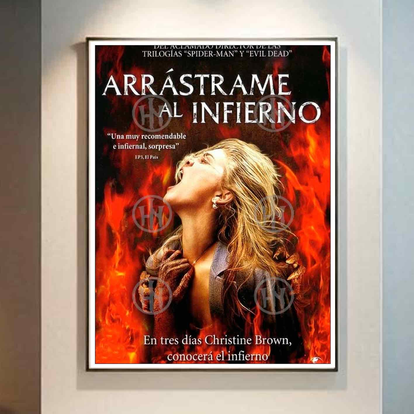 Hanna Poster Castle Rock de Historia Nuestra, Arrastrame al infierno-El Póster Personalizado, Historia Nuestra