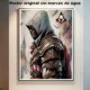 Assassins Creed Ezio Videojuegos Concept Art, Assassin's Creed Ezio-El Póster Personalizado, Historia Nuestra