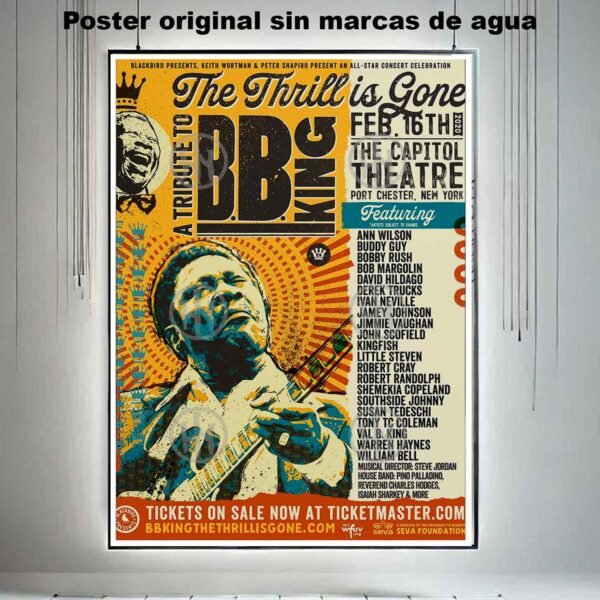 Hanna Poster Castle Rock de Historia Nuestra, BB King-El Póster Personalizado, Historia Nuestra