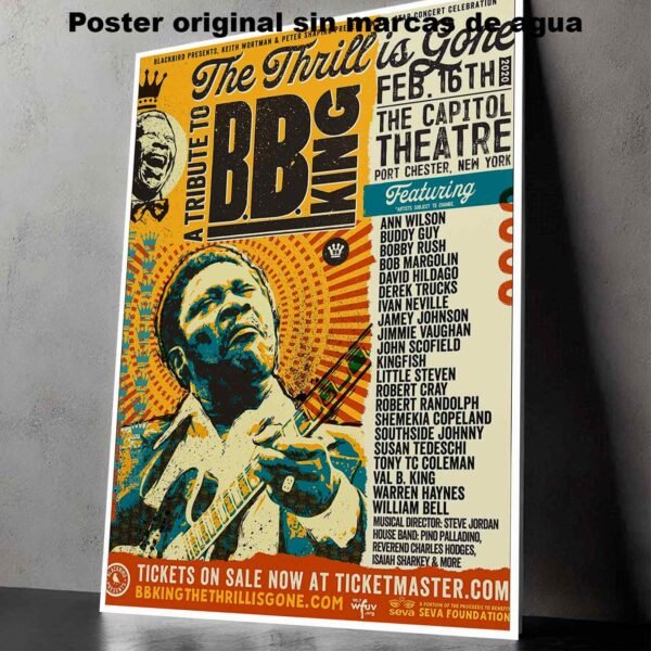 Hanna Poster Castle Rock de Historia Nuestra, BB King-El Póster Personalizado, Historia Nuestra