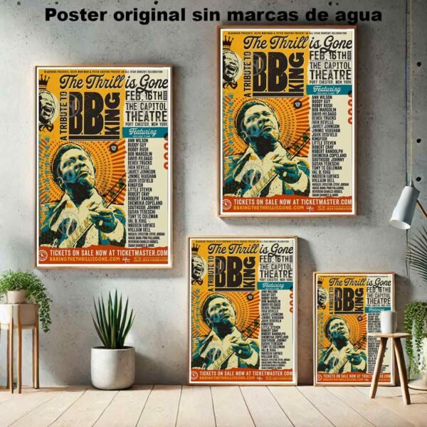 Hanna Poster Castle Rock de Historia Nuestra, BB King-El Póster Personalizado, Historia Nuestra