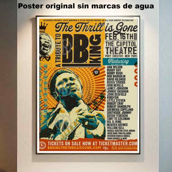 Hanna Poster Castle Rock de Historia Nuestra, BB King-El Póster Personalizado, Historia Nuestra