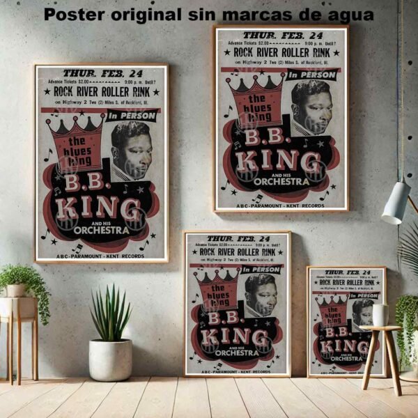 Hanna Poster Castle Rock de Historia Nuestra, BB King & Orchestra-El Póster Personalizado, Historia Nuestra