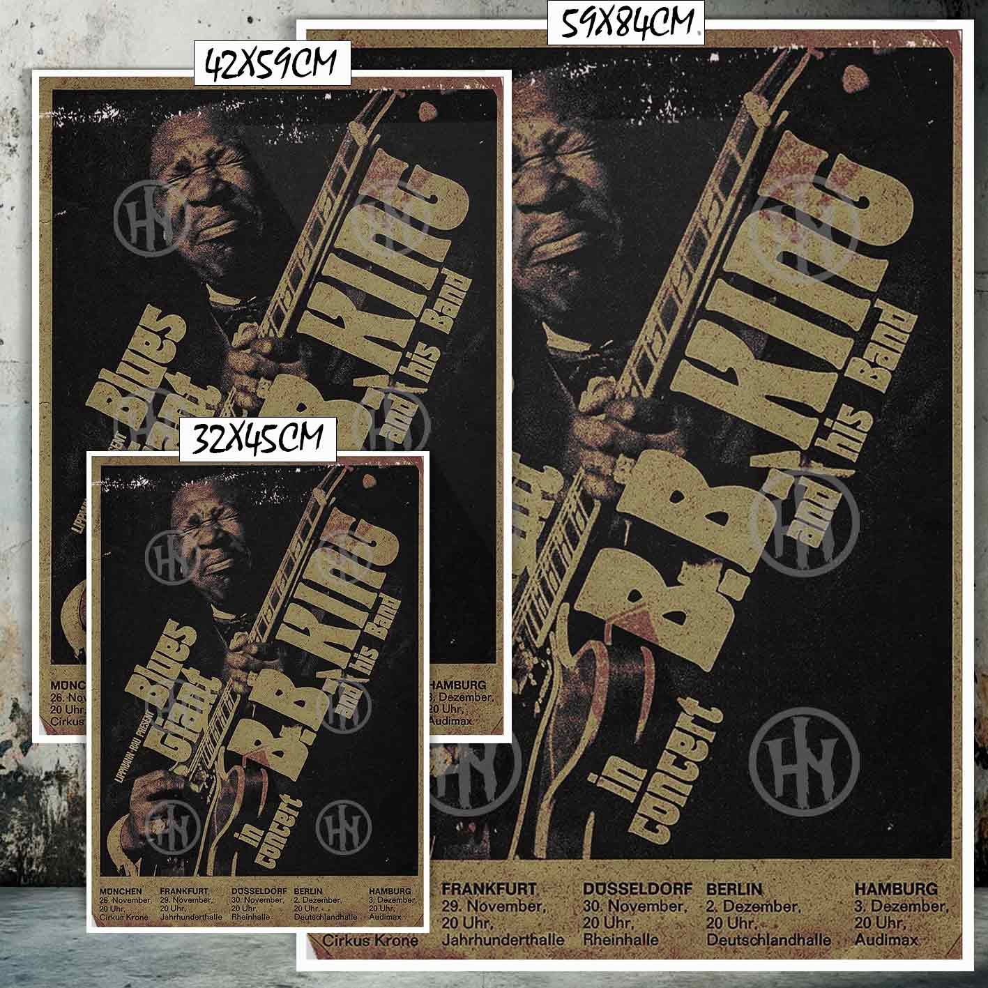 Hanna Poster Castle Rock de Historia Nuestra, BB King and his band-El Póster Personalizado, Historia Nuestra