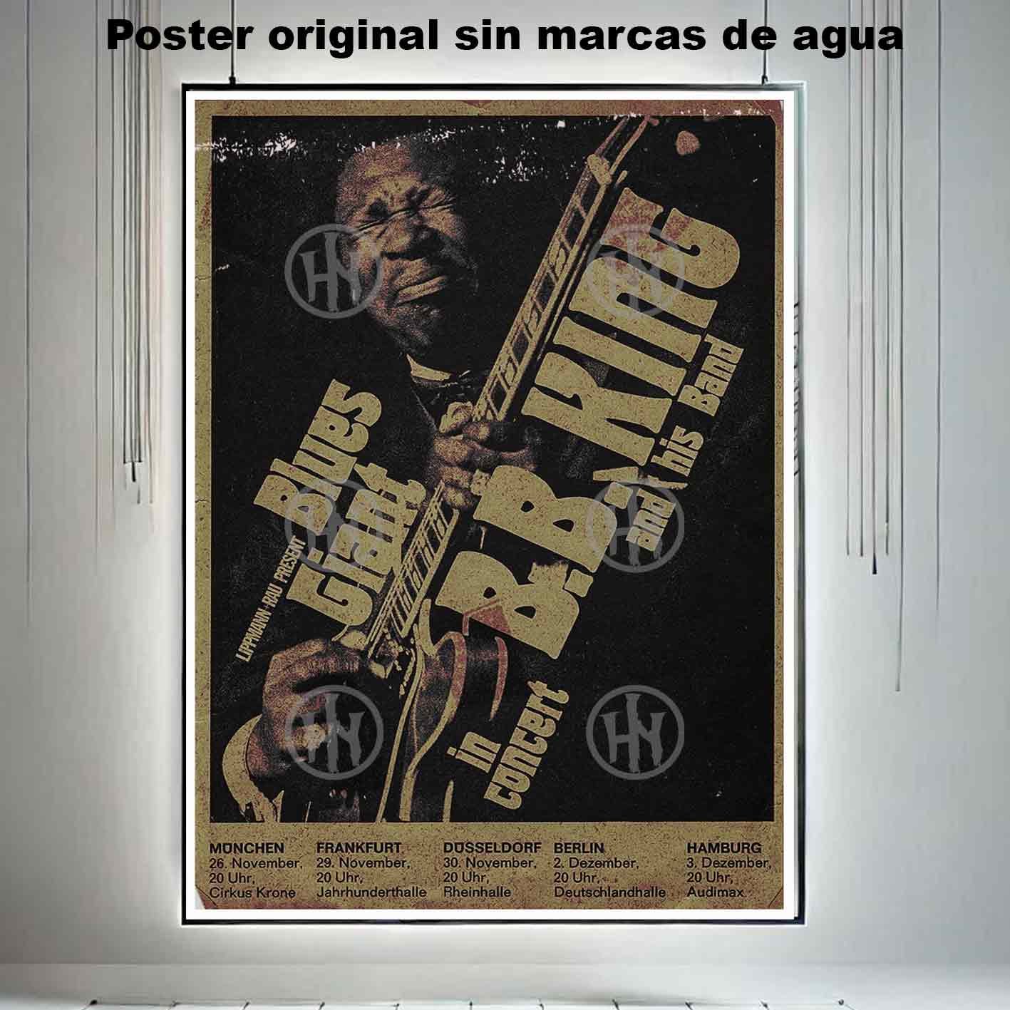 Hanna Poster Castle Rock de Historia Nuestra, BB King and his band-El Póster Personalizado, Historia Nuestra