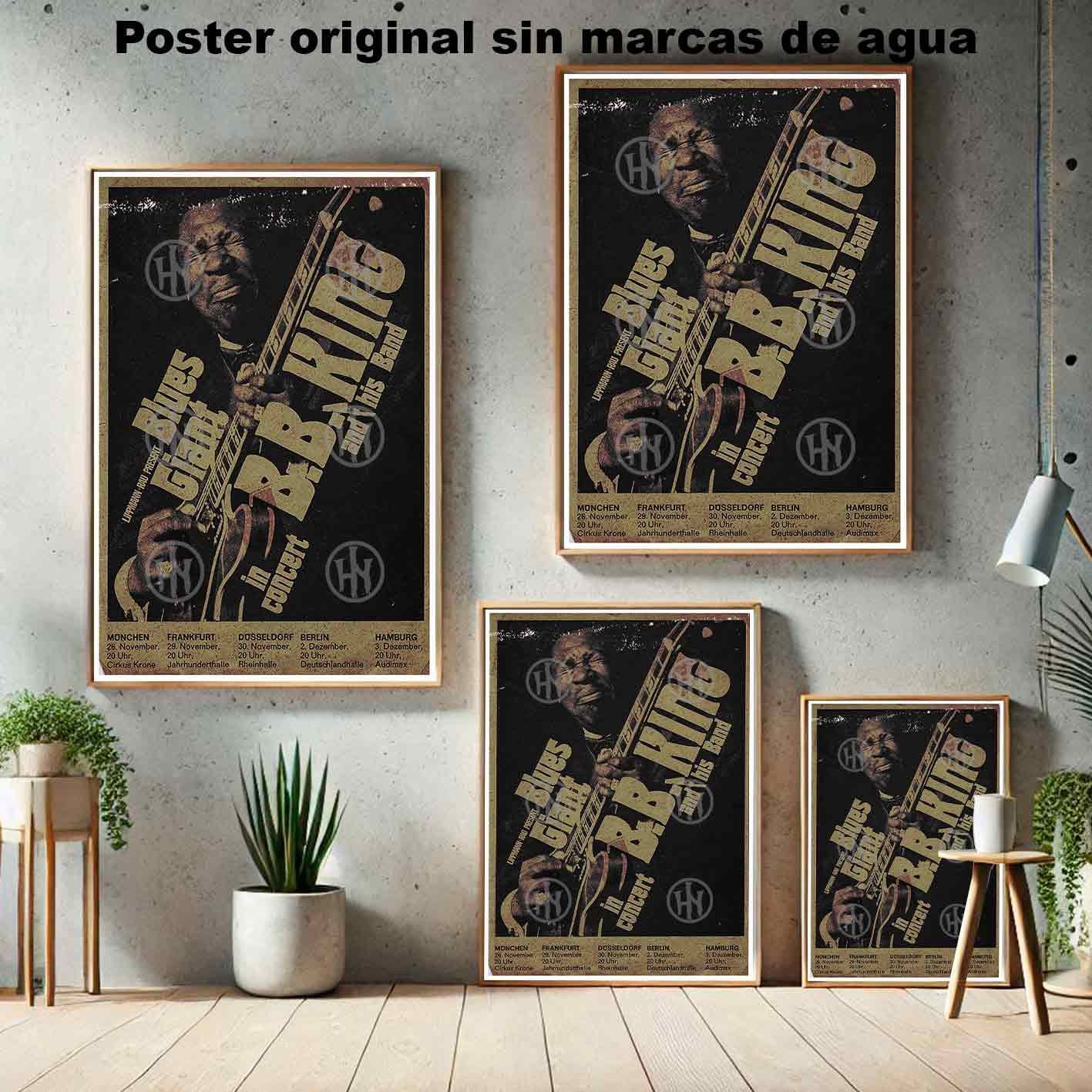 Hanna Poster Castle Rock de Historia Nuestra, BB King and his band-El Póster Personalizado, Historia Nuestra