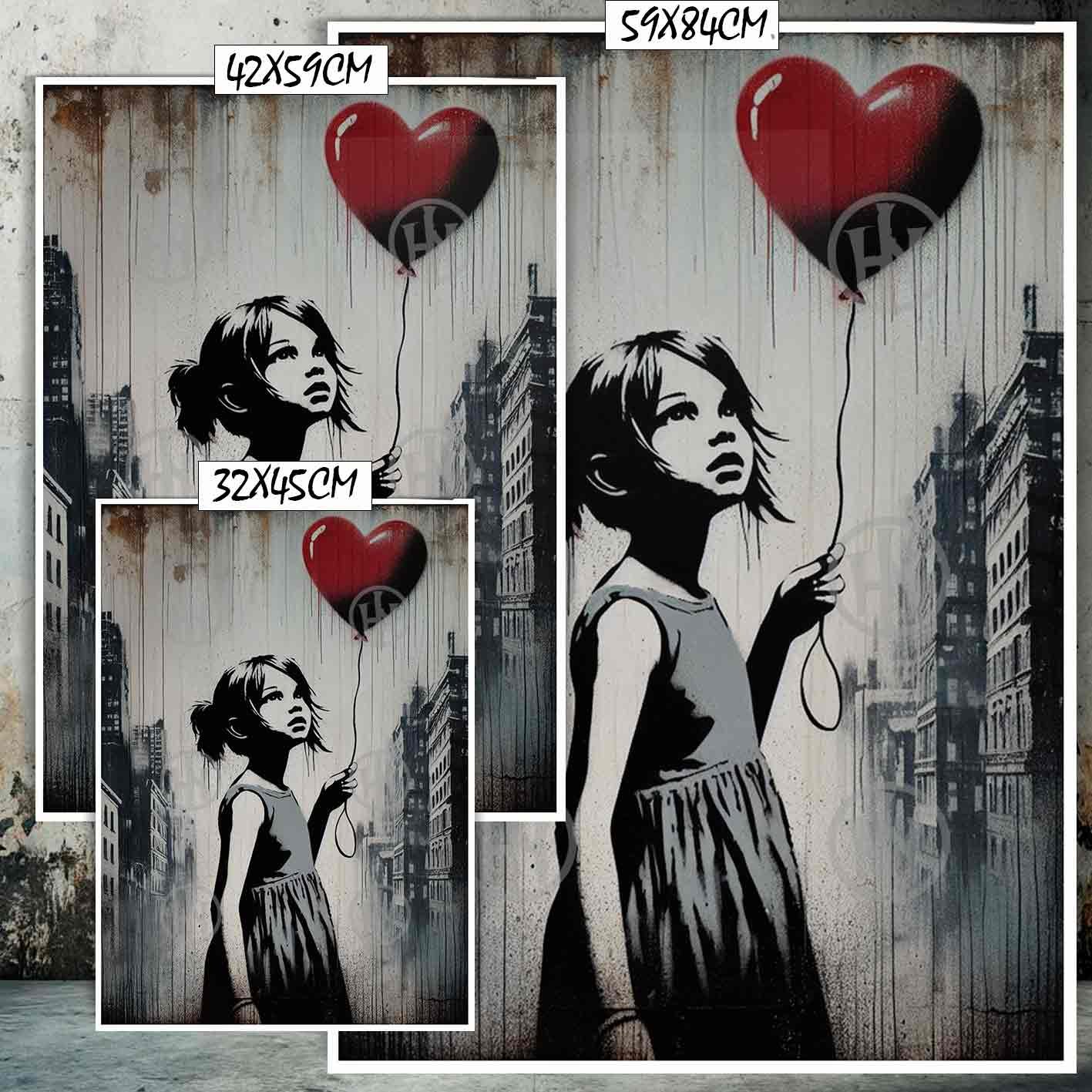 Banksy Tatuajes Street Art Poster de Historia Nuestra, Banksy-El Póster Personalizado, Historia Nuestra