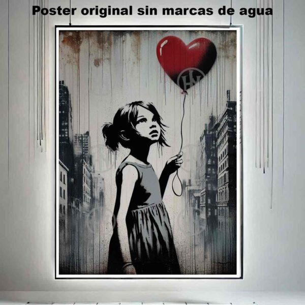 Banksy Tatuajes Street Art Poster de Historia Nuestra, Banksy-El Póster Personalizado, Historia Nuestra