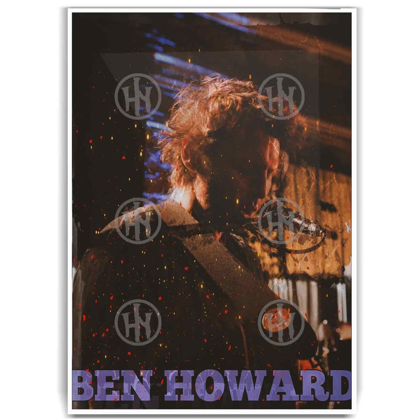 Póster, Poster Ben Howard., Poster FolkPosters Historia Nuestra, Póster Música | Historia Nuestra