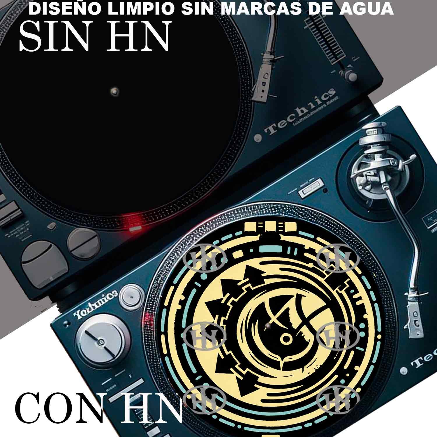 Blink Musica colores, Blink-182-3 slipmat personalizado, Historia Nuestra