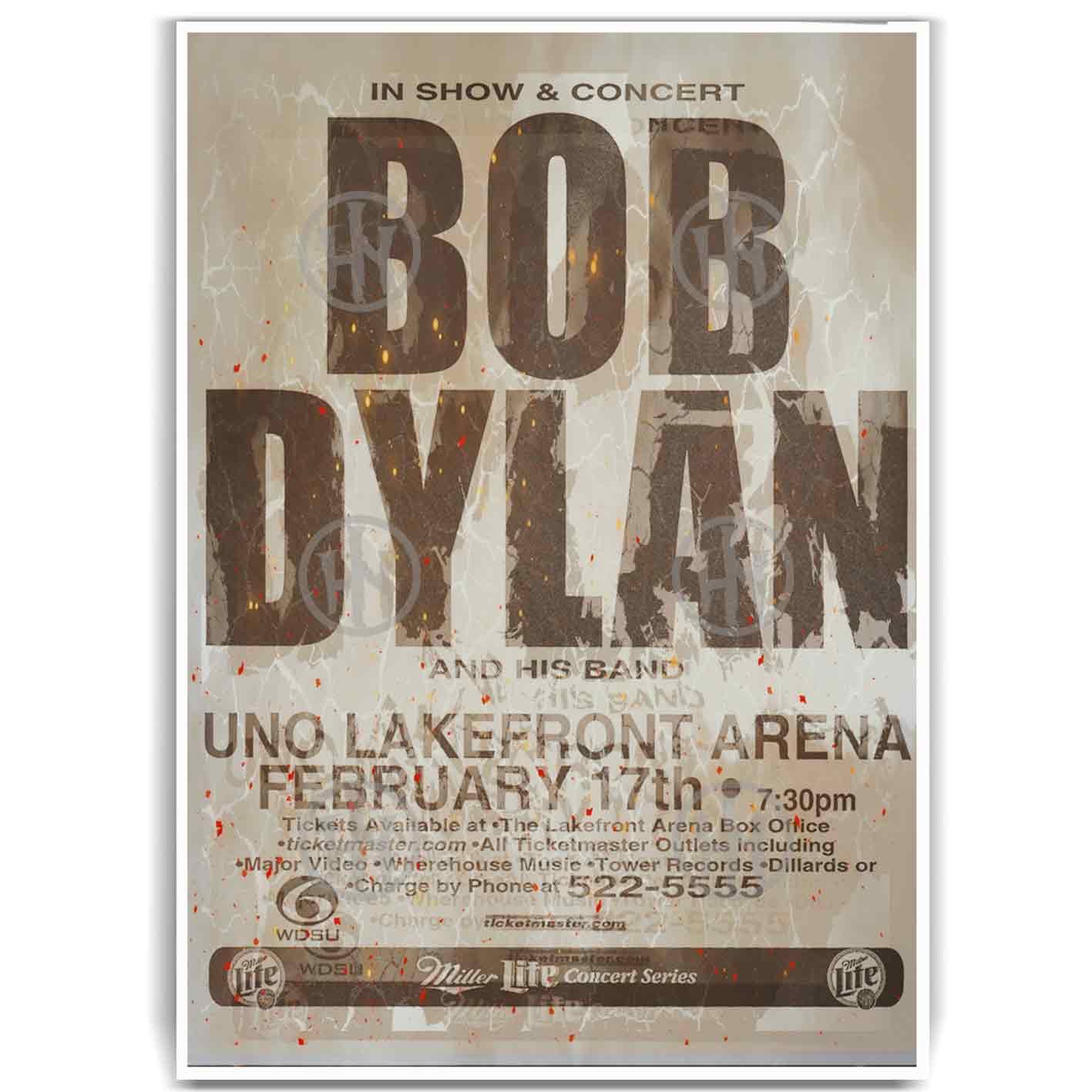 Póster, Poster Bob Dylan, Poster FolkPosters Historia Nuestra, Póster Música | Historia Nuestra