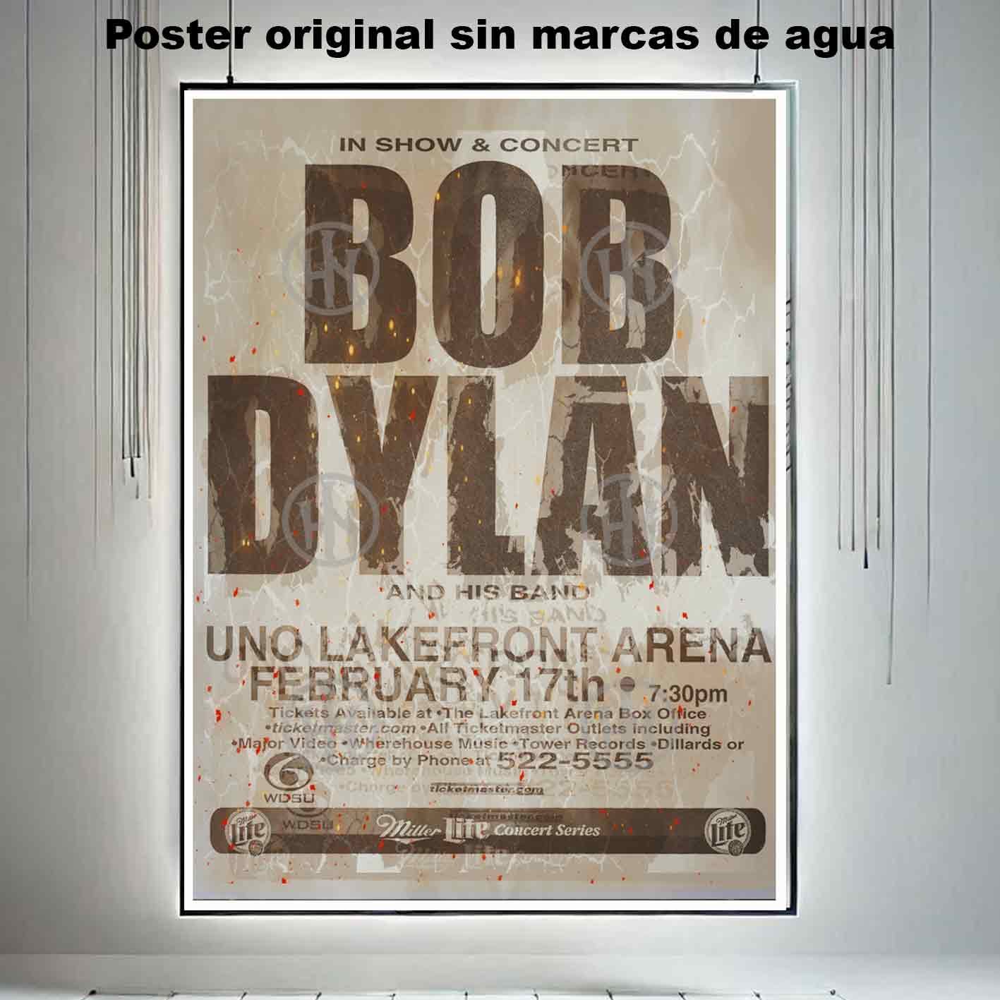 Hanna Poster Castle Rock de Historia Nuestra, Bob Dylan-El Póster Personalizado, Historia Nuestra