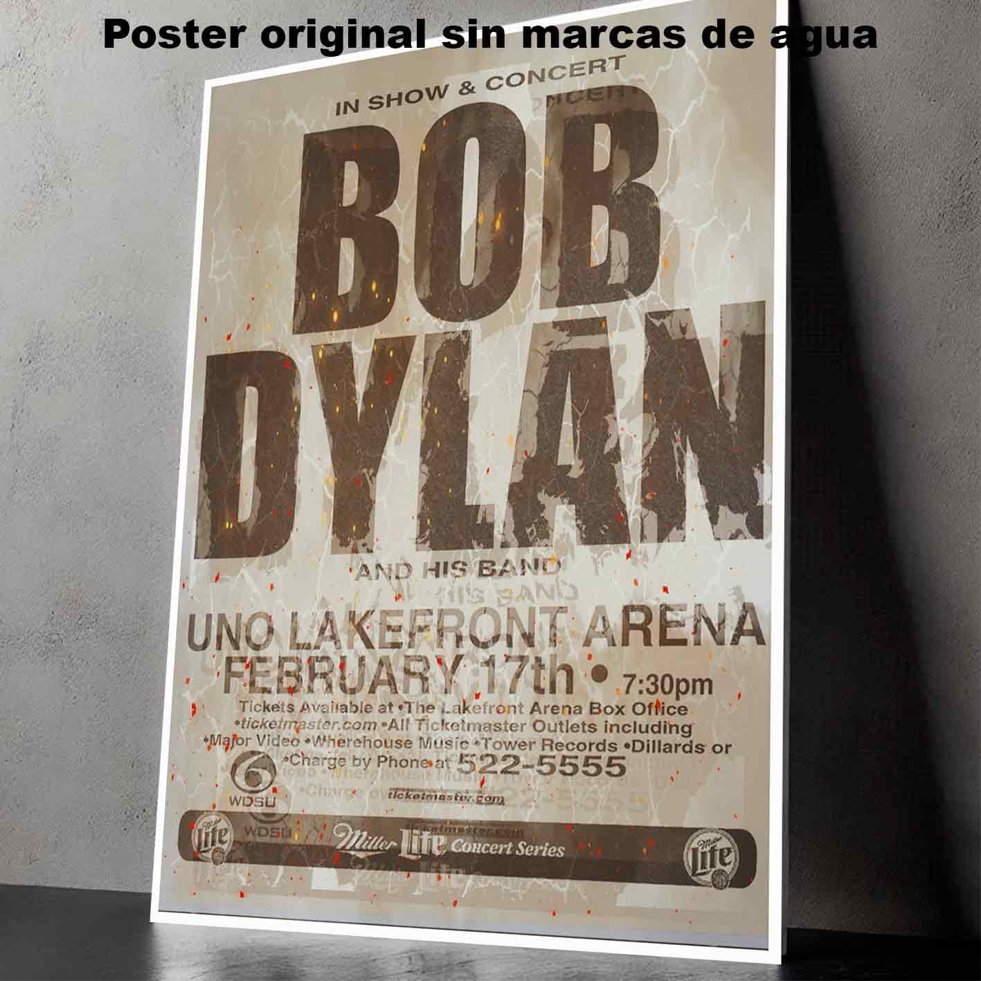 Hanna Poster Castle Rock de Historia Nuestra, Bob Dylan-El Póster Personalizado, Historia Nuestra