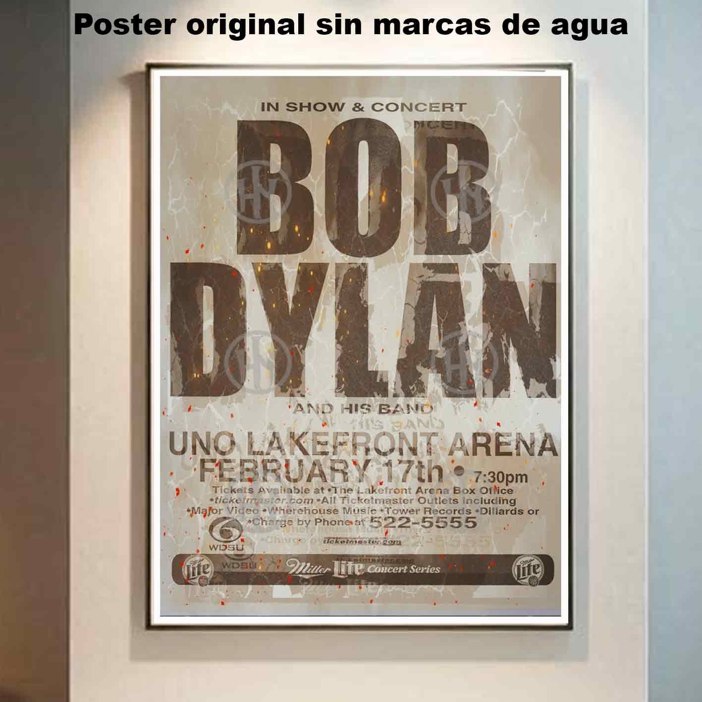 Hanna Poster Castle Rock de Historia Nuestra, Bob Dylan-El Póster Personalizado, Historia Nuestra