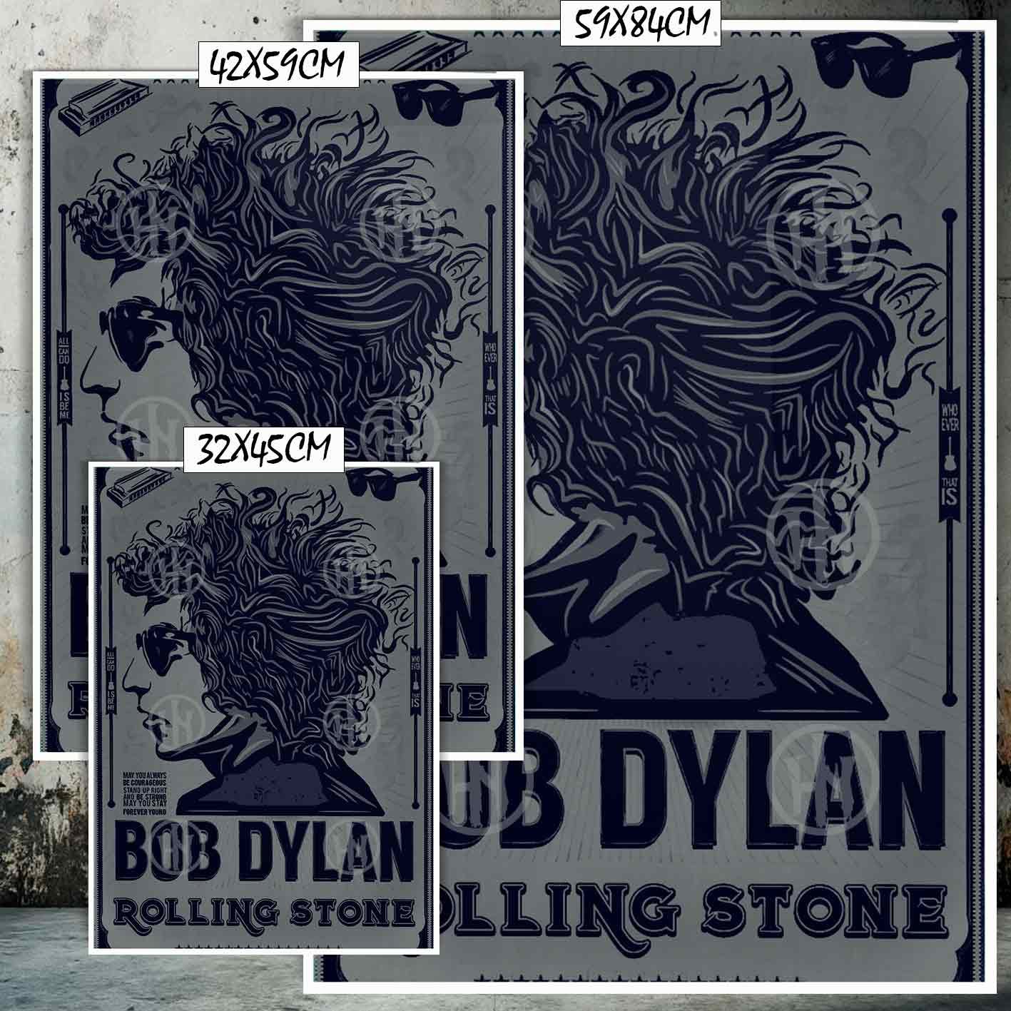 Hanna Poster Castle Rock de Historia Nuestra, Bob Dylan.-El Póster Personalizado, Historia Nuestra