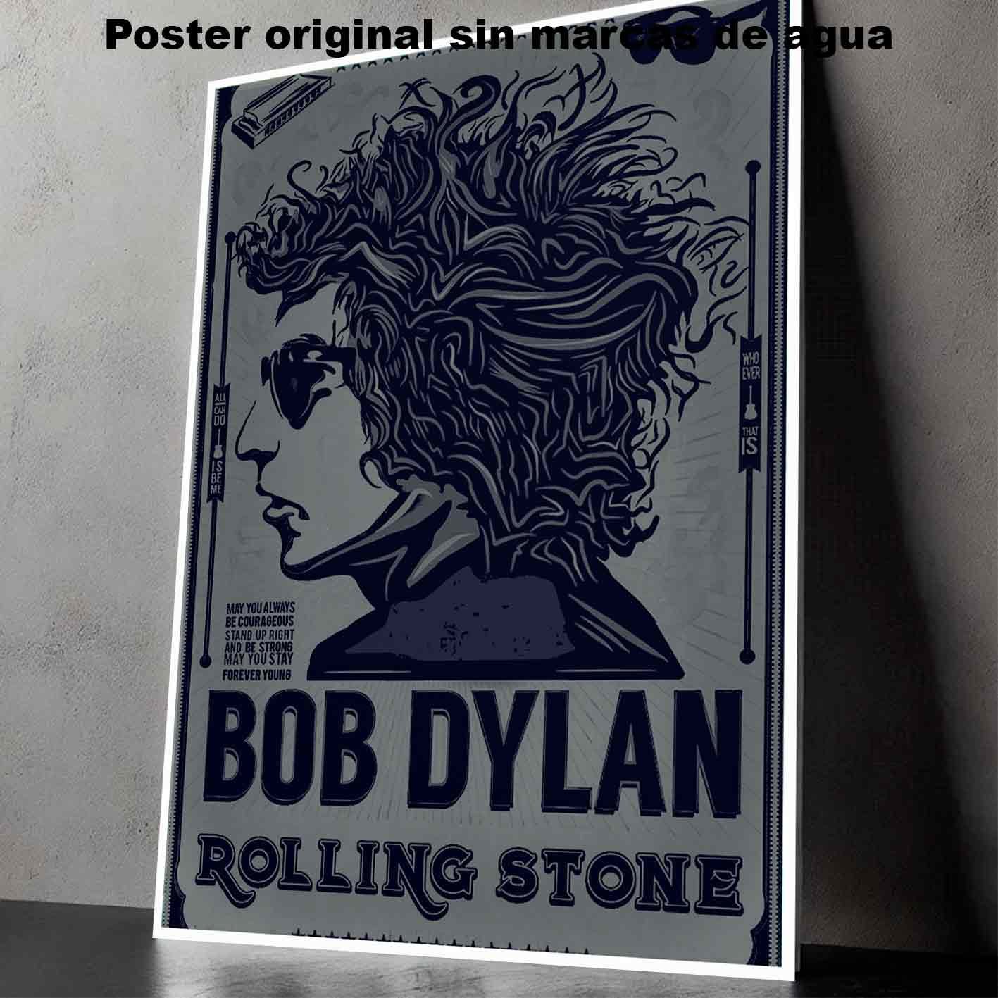 Hanna Poster Castle Rock de Historia Nuestra, Bob Dylan.-El Póster Personalizado, Historia Nuestra