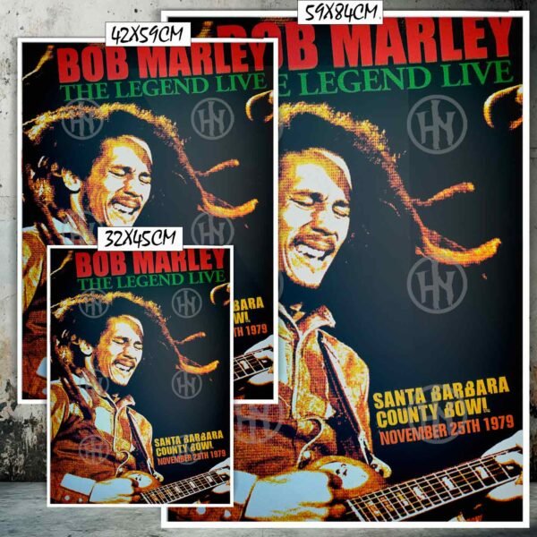 Hanna Poster Castle Rock de Historia Nuestra, Bob Marley-El Póster Personalizado, Historia Nuestra
