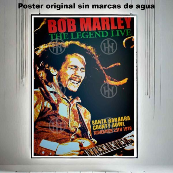 Hanna Poster Castle Rock de Historia Nuestra, Bob Marley-El Póster Personalizado, Historia Nuestra