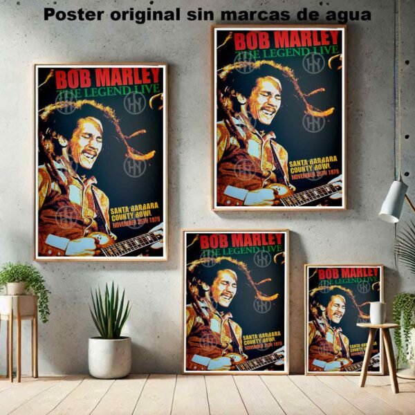 Hanna Poster Castle Rock de Historia Nuestra, Bob Marley-El Póster Personalizado, Historia Nuestra
