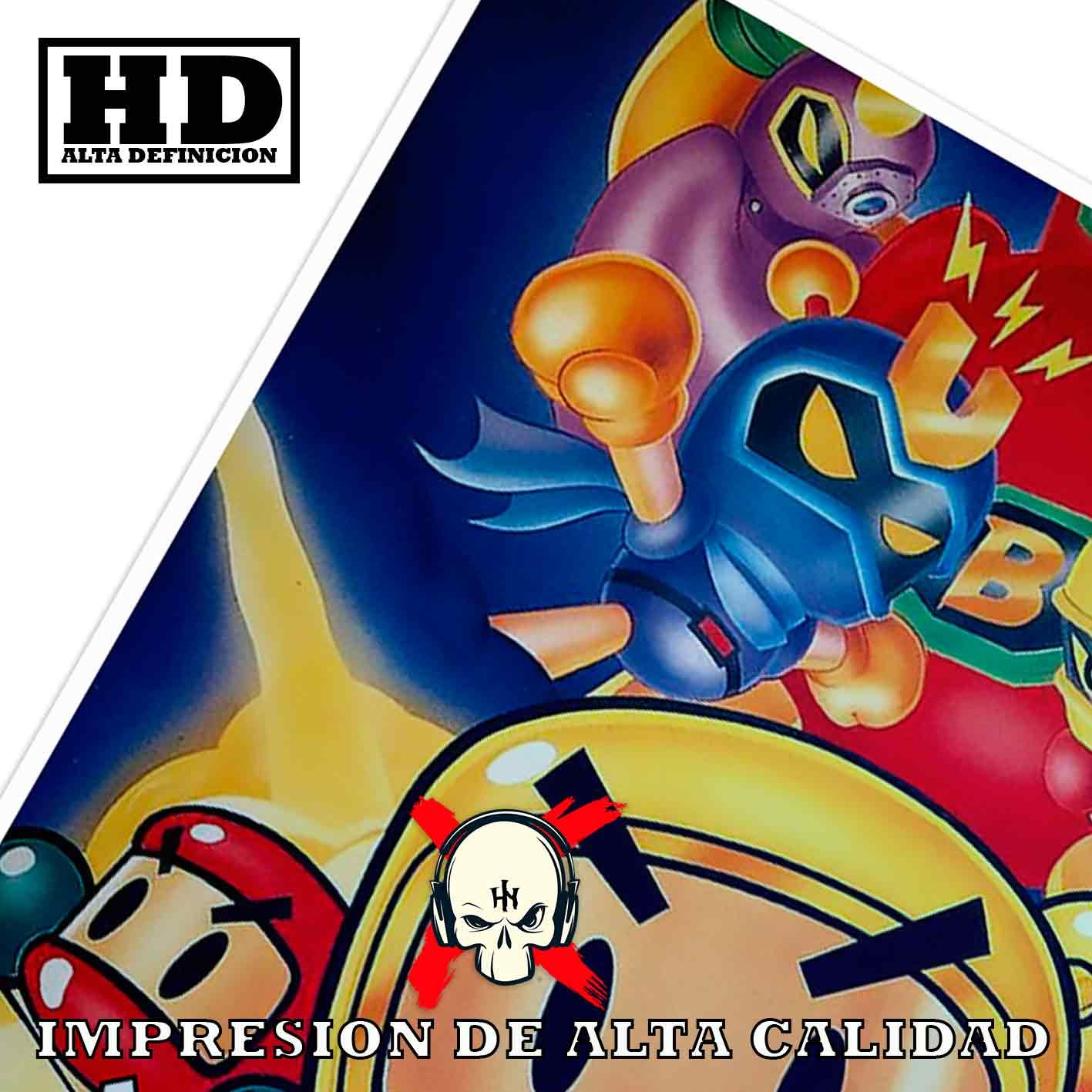 Hanna Poster Castle Rock de Historia Nuestra, Bomberman box (41)-El Póster Personalizado, Historia Nuestra