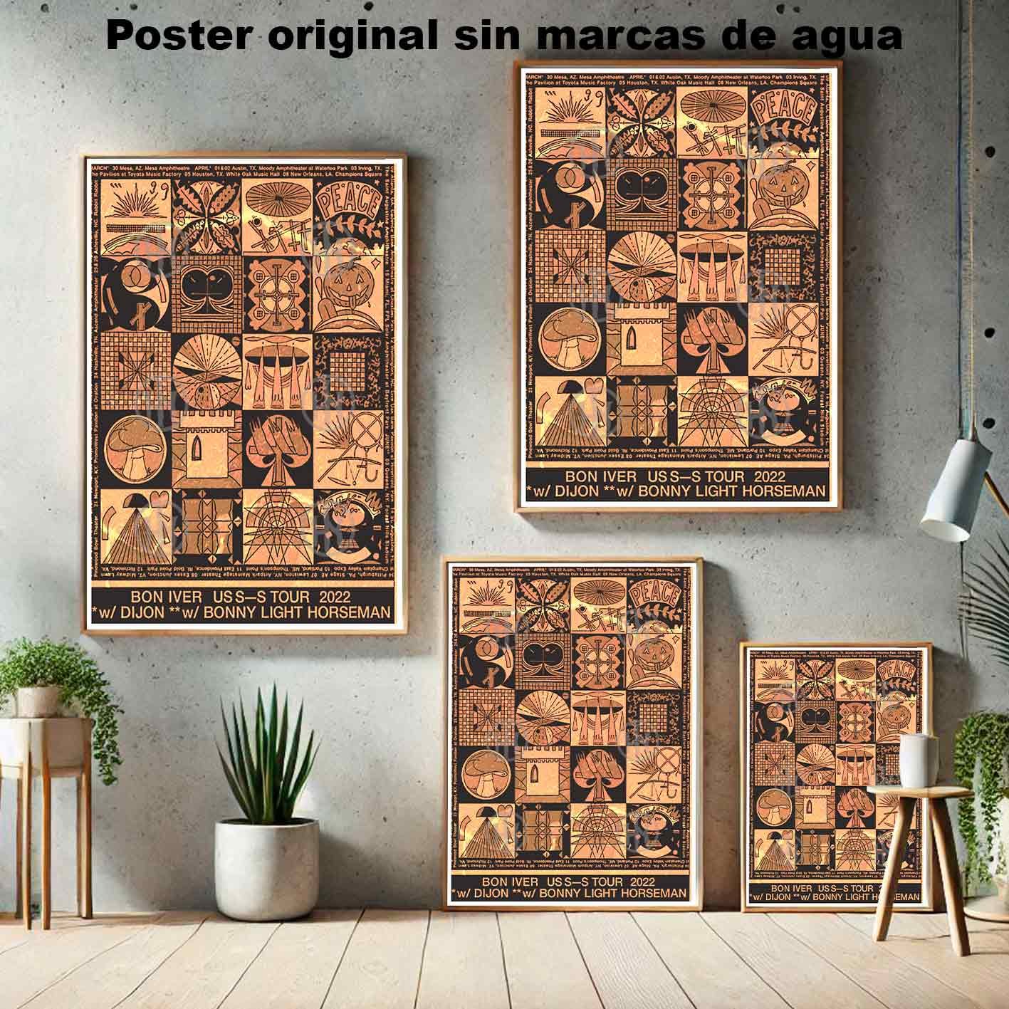 Hanna Poster Castle Rock de Historia Nuestra, Bon Iver-2-El Póster Personalizado, Historia Nuestra