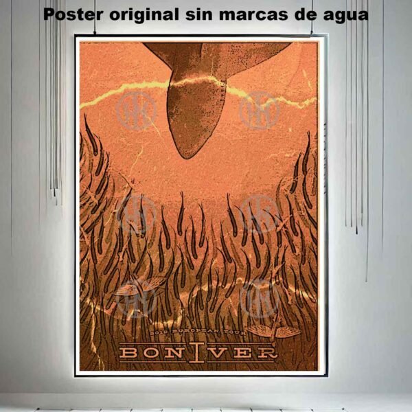 Hanna Poster Castle Rock de Historia Nuestra, Bon Iver-El Póster Personalizado, Historia Nuestra