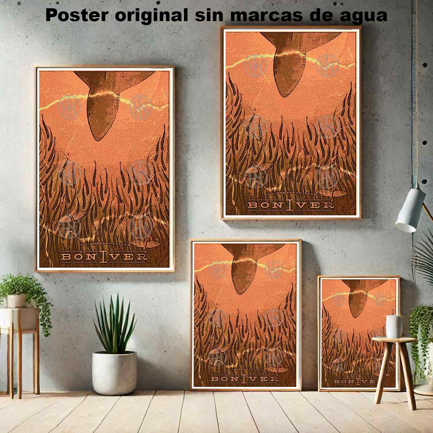 Hanna Poster Castle Rock de Historia Nuestra, Bon Iver-El Póster Personalizado, Historia Nuestra