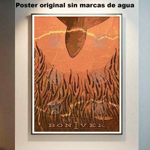 Hanna Poster Castle Rock de Historia Nuestra, Bon Iver-El Póster Personalizado, Historia Nuestra