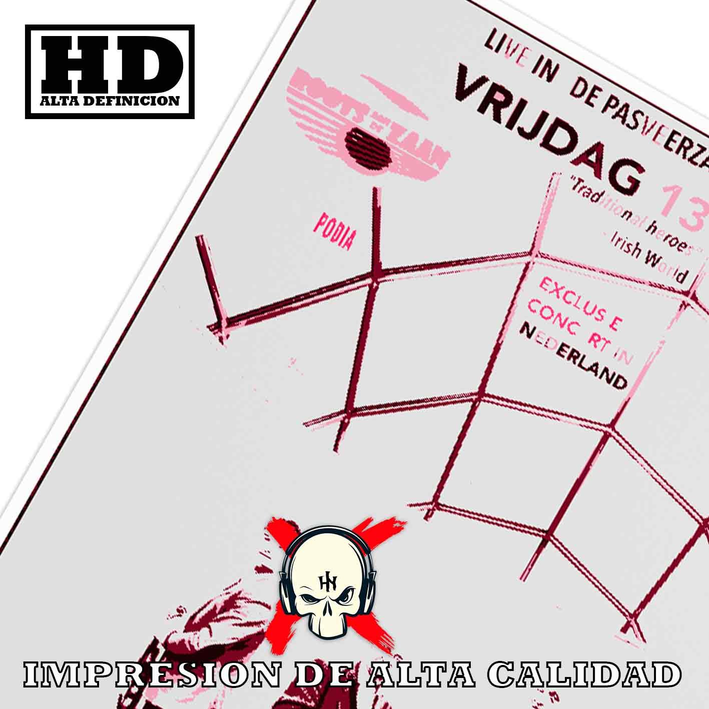 Hanna Poster Castle Rock de Historia Nuestra, Boys Of The Lough-El Póster Personalizado, Historia Nuestra