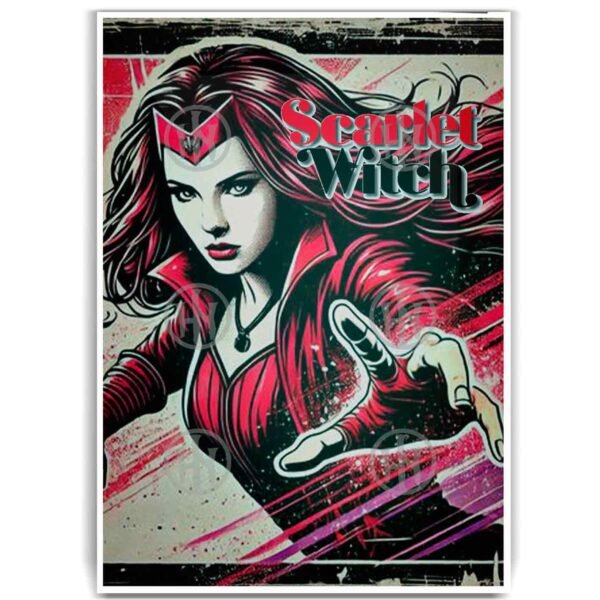 Póster, Poster Bruja Escarlata, Póster Comic, Poster SuperhéroesPosters Historia Nuestra | Historia Nuestra