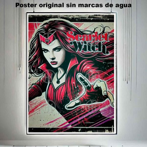 Hanna Poster Castle Rock de Historia Nuestra, Bruja Escarlata-El Póster Personalizado, Historia Nuestra
