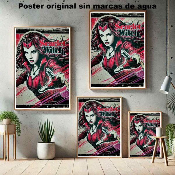 Hanna Poster Castle Rock de Historia Nuestra, Bruja Escarlata-El Póster Personalizado, Historia Nuestra