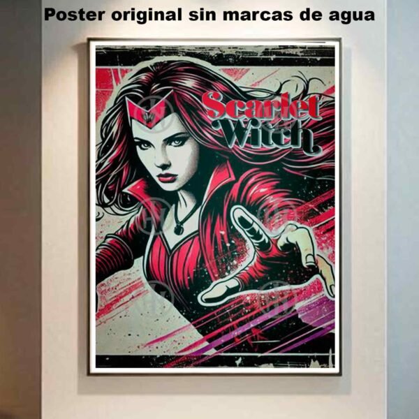 Hanna Poster Castle Rock de Historia Nuestra, Bruja Escarlata-El Póster Personalizado, Historia Nuestra