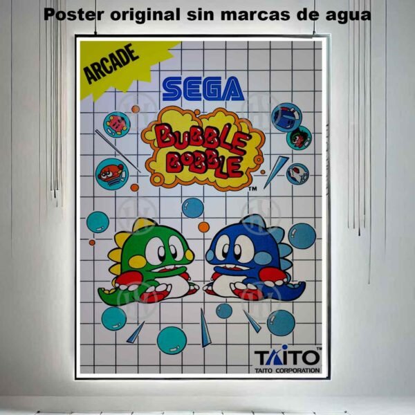 Hanna Poster Castle Rock de Historia Nuestra, Bubble Bobble-El Póster Personalizado, Historia Nuestra