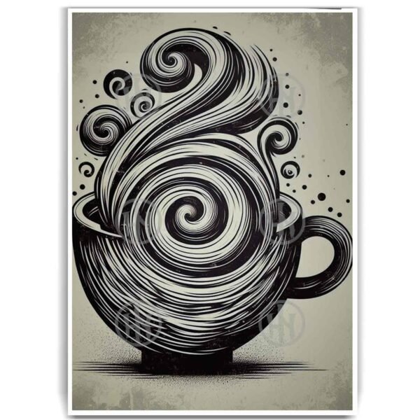 Póster, Póster Cafe Minimalista, Póster Estilos, Póster Historia Nuestra, Póster Tatuajes | Historia Nuestra
