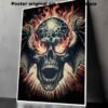 Calavera Tatuajes Estilos Poster de Historia Nuestra, Calavera-El Póster Personalizado, Historia Nuestra