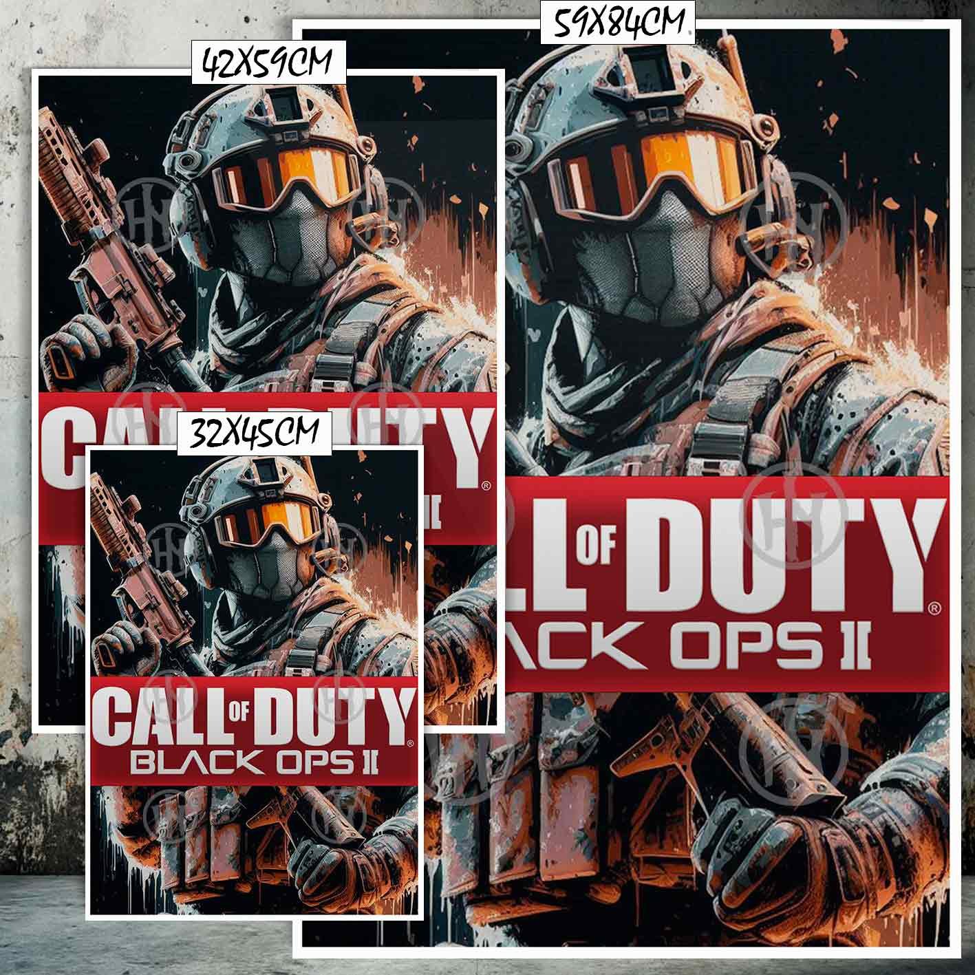 Hanna Poster Castle Rock de Historia Nuestra, Call of Duty Soap Mac-El Póster Personalizado, Historia Nuestra